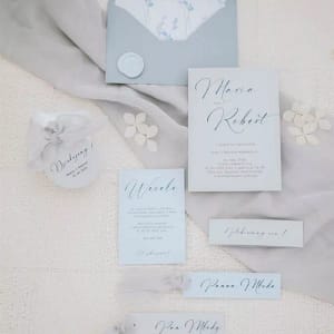 Zaproszenia ślubne - Oprócz błękitnego nieba