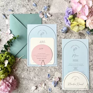 Zaproszenie PASTELOWE MARZENIE