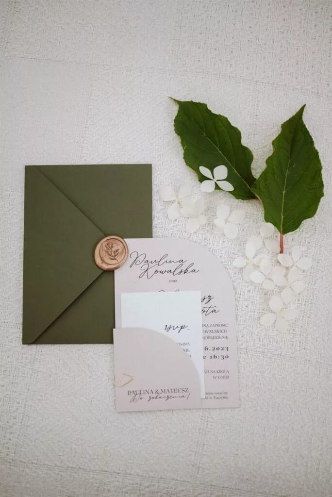 Zaproszenia ślubne - Nowa natura - obrazek 8