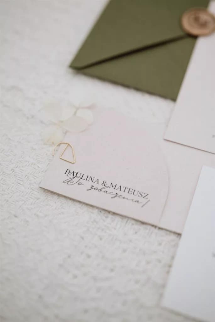 Zaproszenia ślubne - Nowa natura - obrazek 4