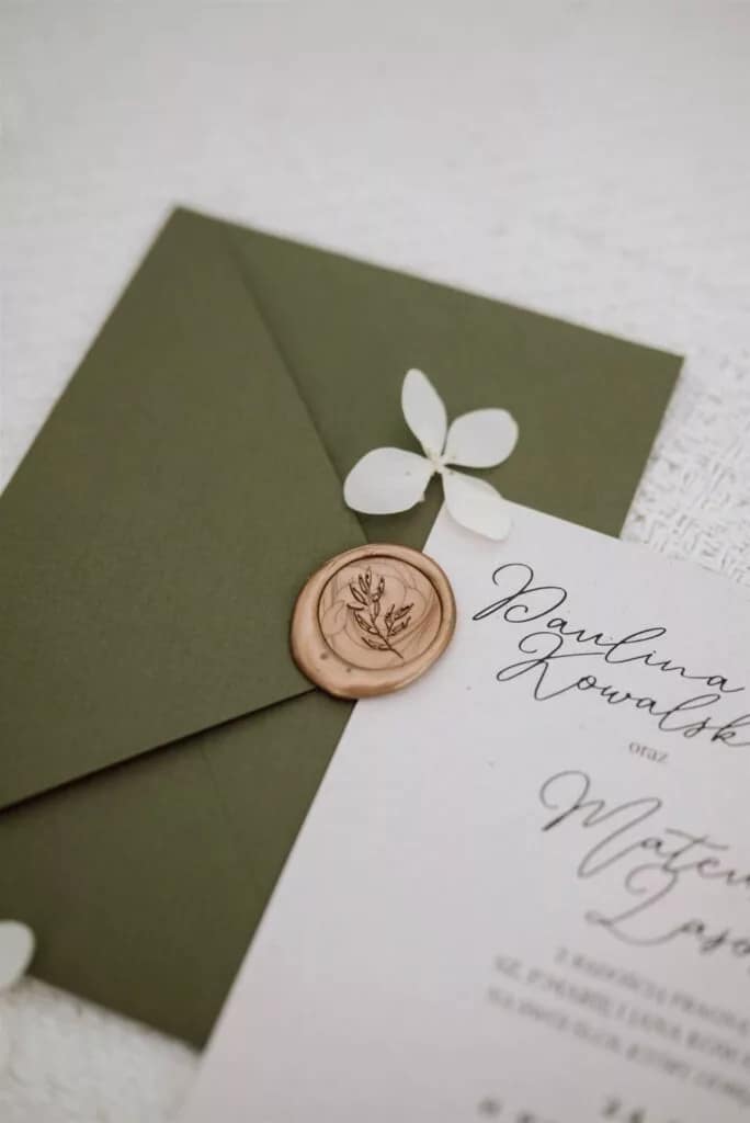 Zaproszenia ślubne - Nowa natura - obrazek 2